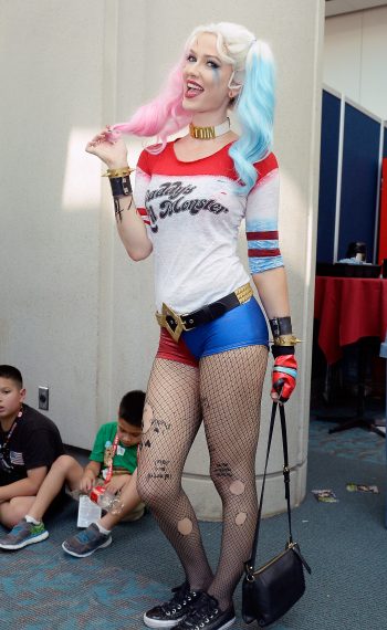 Cosplayer Tahnee Harrison attends Comic-Con International