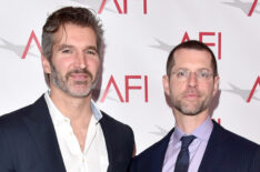 David Benioff and D.B. Weiss attend the 17th annual AFI Awards in 2017