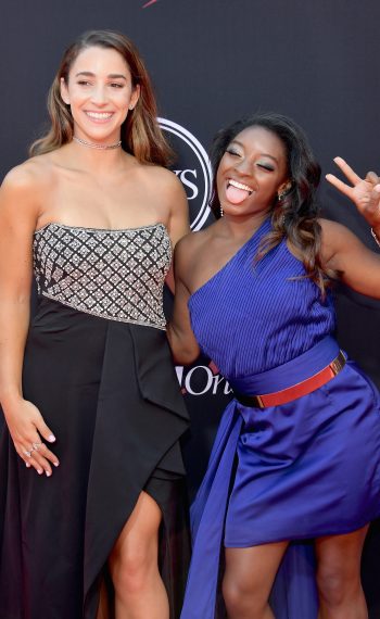 Aly Raisman and Simone Biles attend The 2017 ESPYS