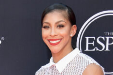 Candace Parker attends The 2017 ESPYS with and Lailaa Nicole Williams