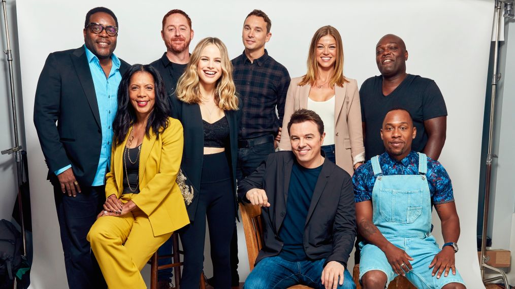 The Orville - Chad L. Coleman, Penny Johnson Jerald, Scott Grimes, Halston Sage, Mark Jackson, Seth MacFarlane, Adrianne Palicki, J. Lee and Peter Macon