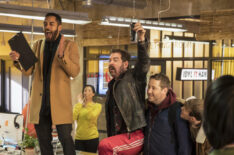 Loaded - Samuel Anderson as Leon, Jim Howick as Josh, Jonny Sweet as Ewan, Nick Helm as Watto