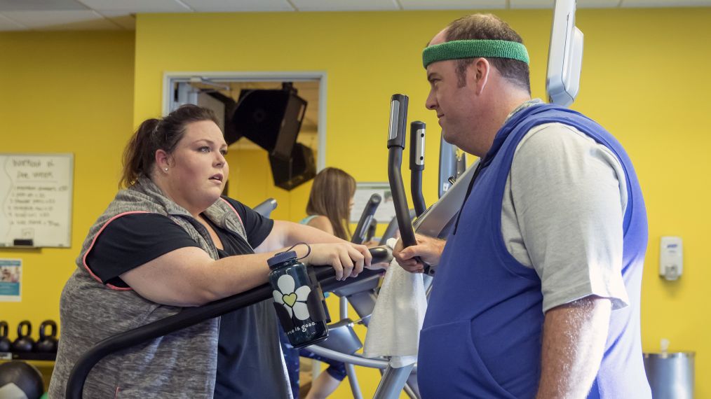 This Is Us - Chrissy Metz as Kate, Chris Sullivan as Toby