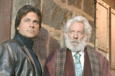 Rob Lowe and Donald Sutherland on TNT's Salem's Lot