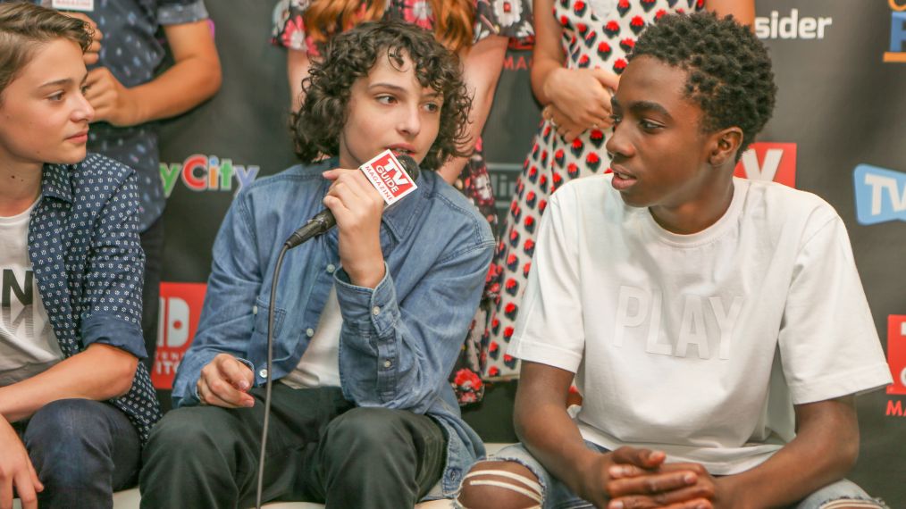 Comic Con 2017 - Stranger Things - Noah Schnapp, Finn Wolfhard, Caleb McLaughlin