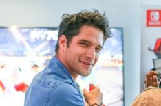 Tyler Posey from MTV's Teen Wolf in the TV Insider Studios at San Diego Comic-Con 2017