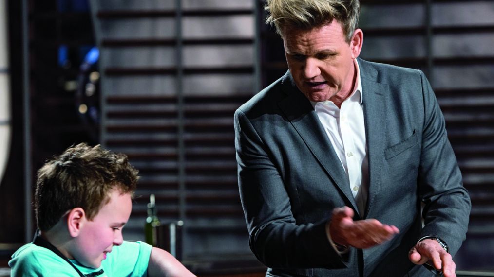 MASTERCHEF - Charlie and Gordon Ramsay