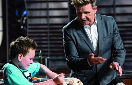 MASTERCHEF - Charlie and Gordon Ramsay