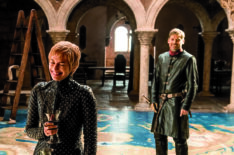 Game of Thrones behind the scenes - Lena Headey as Cersei Lannister and Nikolaj Coster-Waldau as Jaime Lannister