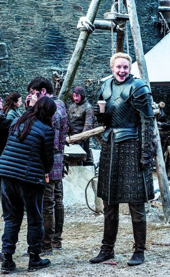 Game of Thrones - Daniel Portman and Gwendoline Christie - Behind the Scenes