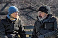 Homeland - Claire Danes as Carrie Mathison and Mandy Patinkin as Saul Berenson