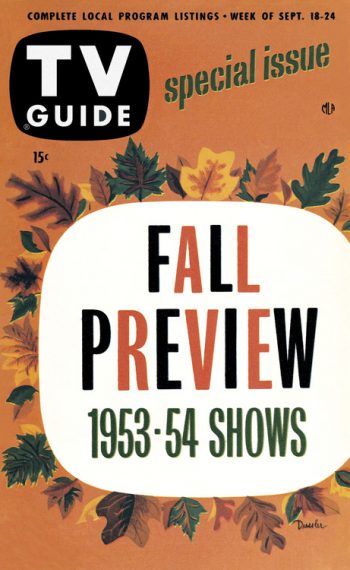 Fall Preview  1953