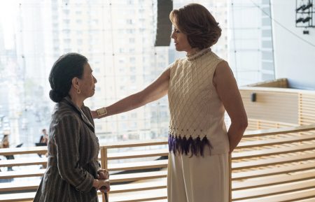 Wai Ching Ho as Madame Gao and Sigourney Weaver as Alexandra in Marvel's The Defenders