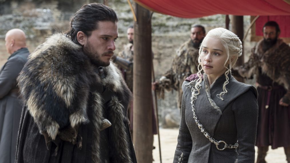 Game of Thrones - Kit Harington and Emilia Clarke