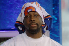 Wyclef Jean on stage during a special week of hip hop on TRL at the MTV studios in New York City in 2001