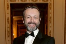 Michael Sheen attends a gala concert for the Royal Welsh College of Music and Drama at Buckingham Palace