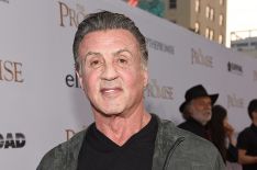 Sylvester Stallone attends the premiere of 'The Promise'