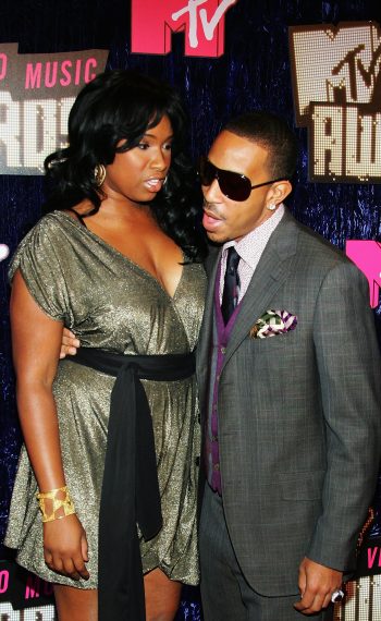 Jennifer Hudson and Ludacris arrive at the 2007 MTV Video Music Awards