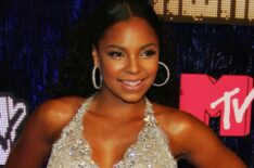 Ashanti arrives at the 2007 MTV Video Music Awards