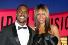 Kanye West and Alexis Phifer arrive at the 2007 MTV Video Music Awards