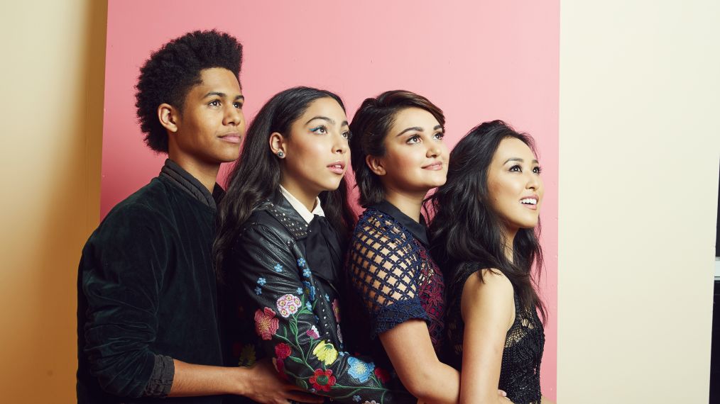 2017 Summer TCA - Portraits - Rhenzy Feliz, Allegra Acosta, Ariela Barer, and Lyrica Okano