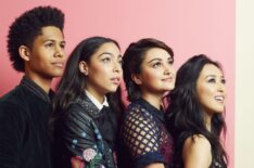 2017 Summer TCA - Portraits - Rhenzy Feliz, Allegra Acosta, Ariela Barer, and Lyrica Okano