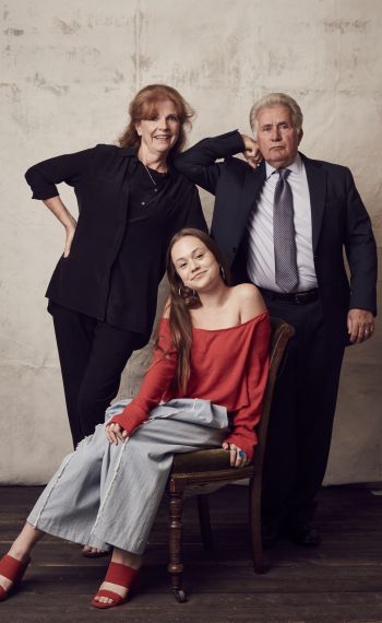 Sara Botsford, Ella Ballentine, and Martin Sheen of PBS's 'Anne of Green Gables: The Good Stars'