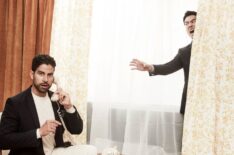 Adam Rodriguez and Daniel Henney of CBS's 'Criminal Minds' pose for a portrait during the 2017 Summer Television Critics Association Press Tour