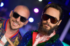 Shannon Leto and Jared Leto of musical group Thirty Seconds to Mars attend the 2017 MTV Video Music Awards