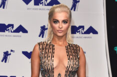 Bebe Rexha attends the 2017 MTV Video Music Awards