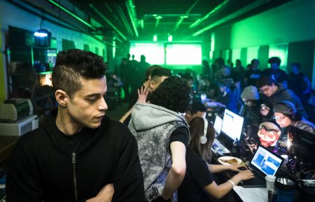 Rami Malek as Elliot Alderson in Mr. Robot - Season 3