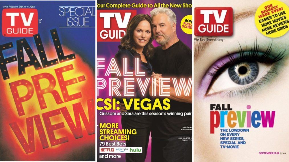 #See All 69 TV Guide Magazine Fall Preview Covers