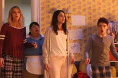 Kaitlin Olson, Carla Jimenez, Sofia Black-D'Elia, Thomas Barbusca in The Mick