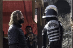 Rory McCann as The Hound and Hafþór Júlíus Björnsson as The Mountain in Game of Thrones