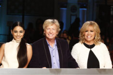 So You Think You Can Dance judges - Season 14 - Vanessa Hudgens, Nigel Lythgoe, and Mary Murphy