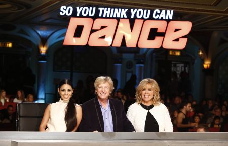 So You Think You Can Dance judges - Season 14 - Vanessa Hudgens, Nigel Lythgoe, and Mary Murphy