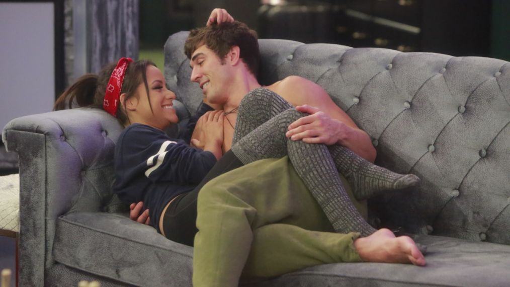 Jessica Graf and Cody Nickson in the Big Brother house