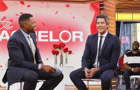 Michael Strahan and Arie Luyendyk Jr.