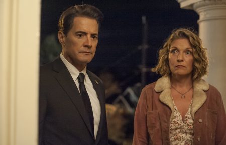 Kyle MacLachlan and Sheryl Lee in the 2017 Twin Peaks