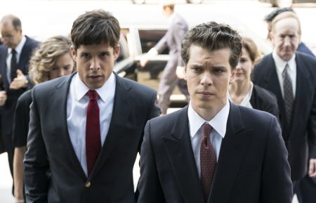 Law & Order True Crime: The Menendez Murders - Miles Gaston Villanueva as Lyle Menendez, Gus Halper as Eric Menendez