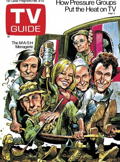 M*A*S*H February 1974 TV Guide cover