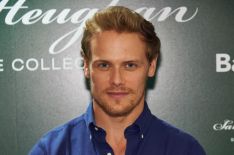 'Outlander': Sam Heughan Teases Jamie and Claire's 'Passionate, Emotional' Reunion