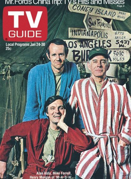 M*A*S*H January 1976 TV Guide cover