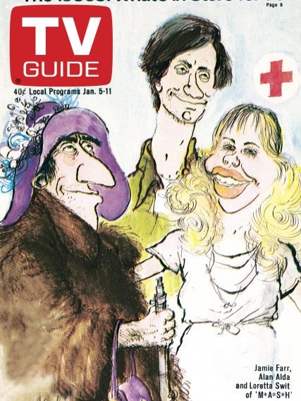 MASH January 1980 TV Guide cover