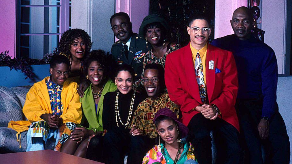 The cast of A Different World - Cree Summer, Glynn Turman, Charnele Brown, Cory Tyler, Dawnn Lewis, Jasmine Guy, Kadeem Hardison, Darryl Bell, Lou Myers, Jada Pinkett Smith