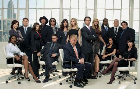 Celebrity Apprentice - Marilu Henner, Piers Morgan, Nelly Galan, Trace Adkins, Gene Simmons, Carol Alt, Ivanka Trump, Donald Trump, Jr., Jennie Finch, Lennox Lewis, Tito Ortiz, Vinnie Pastore, Omorosa, Stephen Baldwin, Donald Trump, Tiffany Fallon, Nadia Comeneci