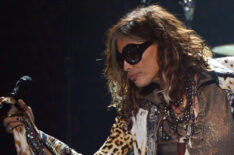 Steven Tyler of Aerosmith performs onstage during Fox's 'merican Idol 2012 results show