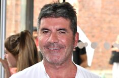 Simon Cowell attends the first day of auditions for the X Factor