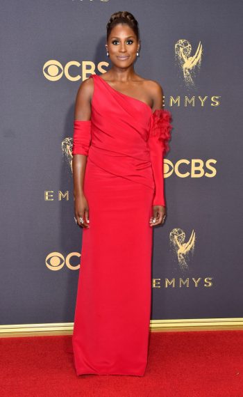 Issa Rae attends the 69th Annual Primetime Emmy Awards