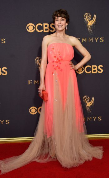 Carrie Coon attends the 69th Annual Primetime Emmy Awards